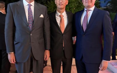 Recepción por el embajador de China en España, señor Jing Yao