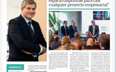 Manuel Parejo: “En Sevilla hay espacio disponible para casi cualquier proyecto empresarial”