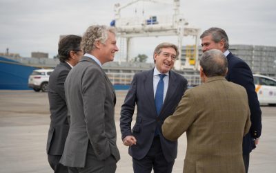 Aldeport inaugura una terminal en la Dársena del Cuarto